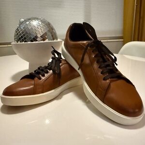 Grand Crosscourt Daily Sneakers Leather Brown